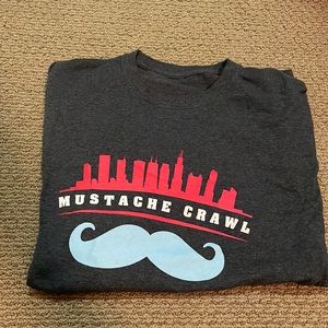 Mustache Crawl T-shirt